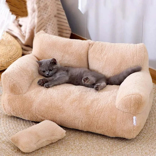 CozyPaws™ Luxury Plush Pet Sofa