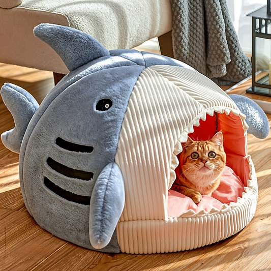 Sharksleep Pet Cave Bed