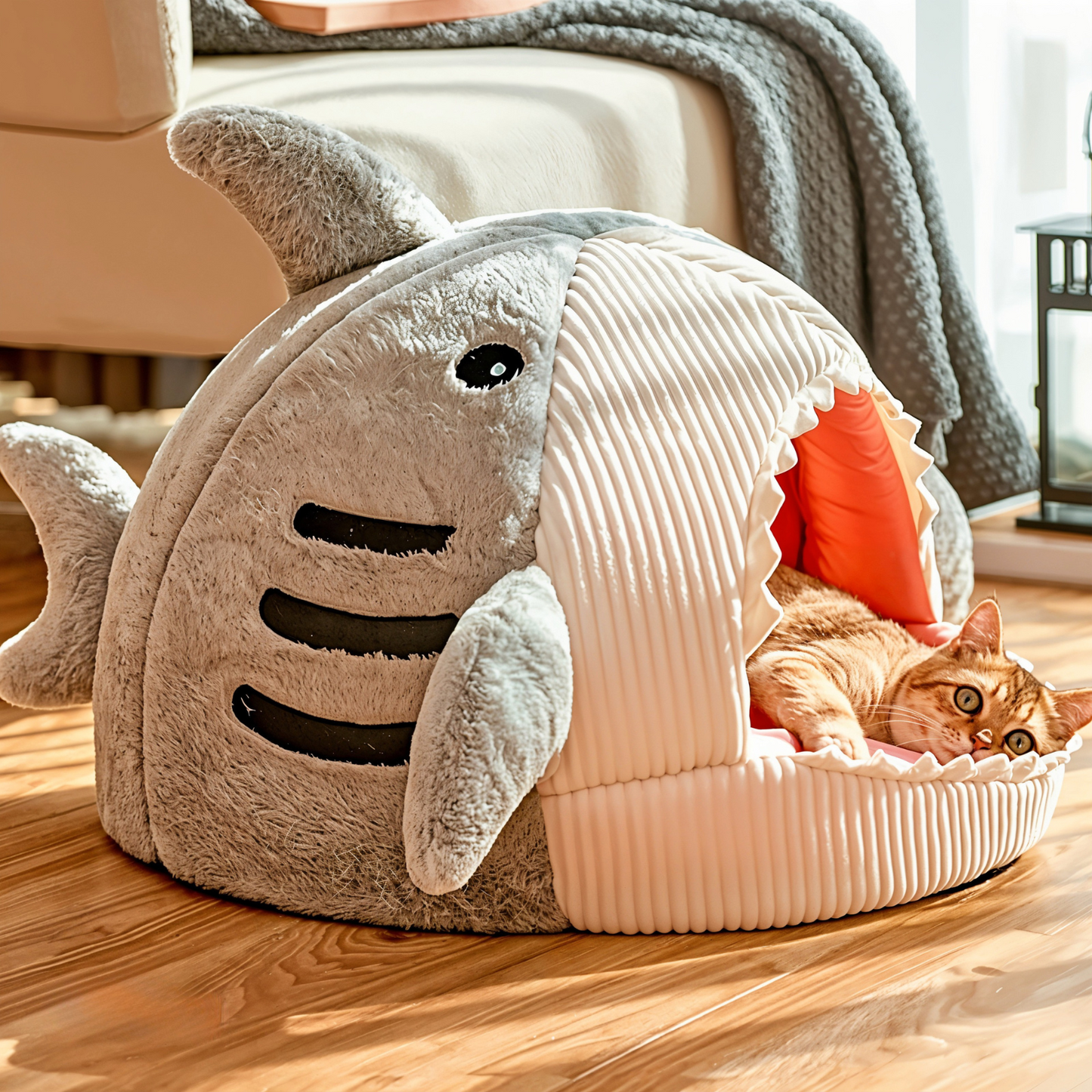 Sharksleep Pet Cave Bed